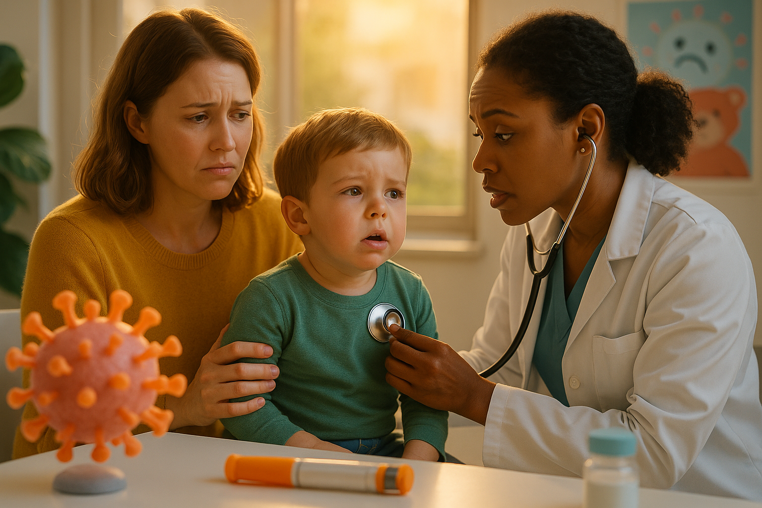 Khi nào nên đưa trẻ bị đạm sữa bò đi khám?