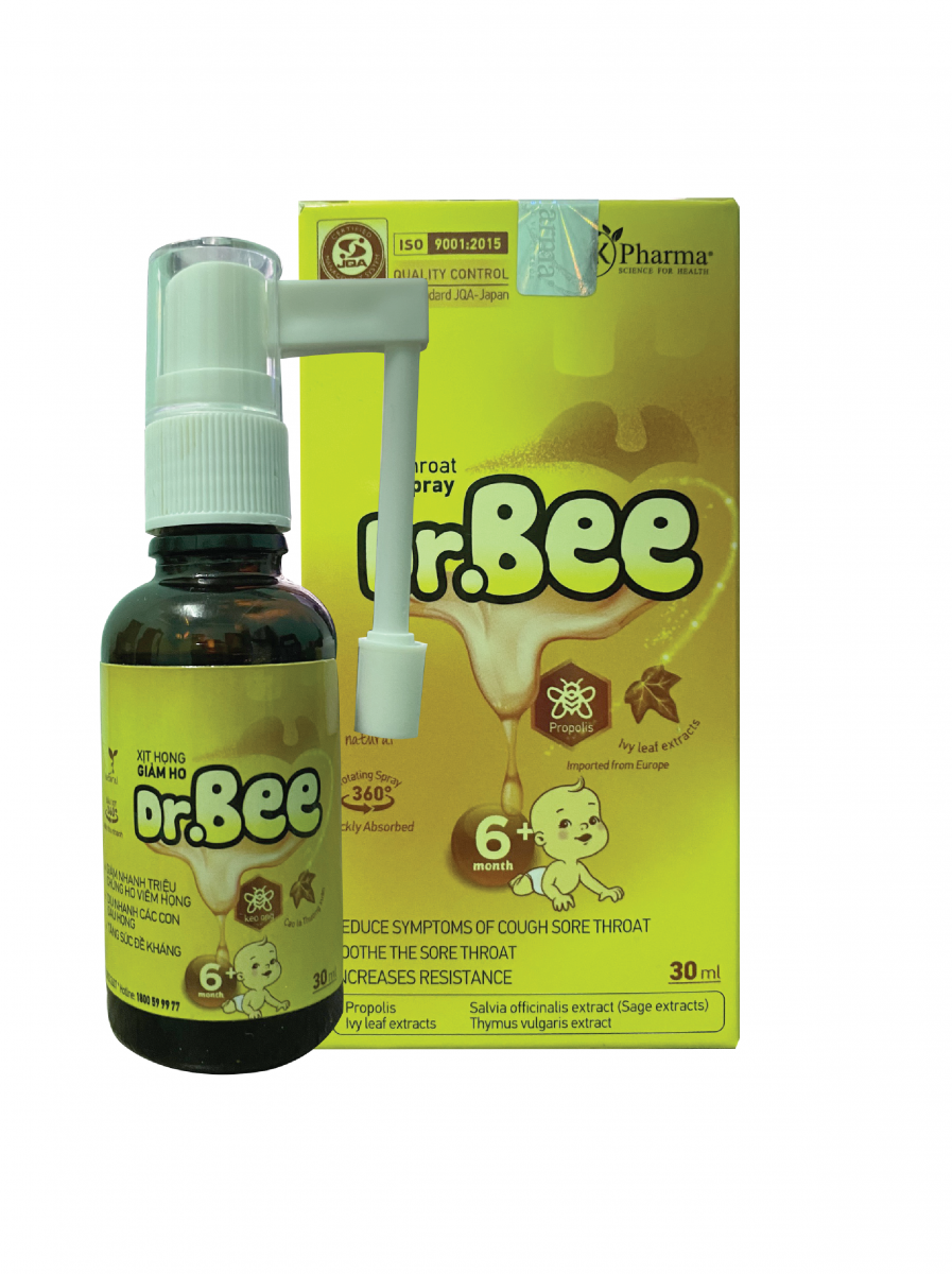 Xịt họng giảm ho Drbee