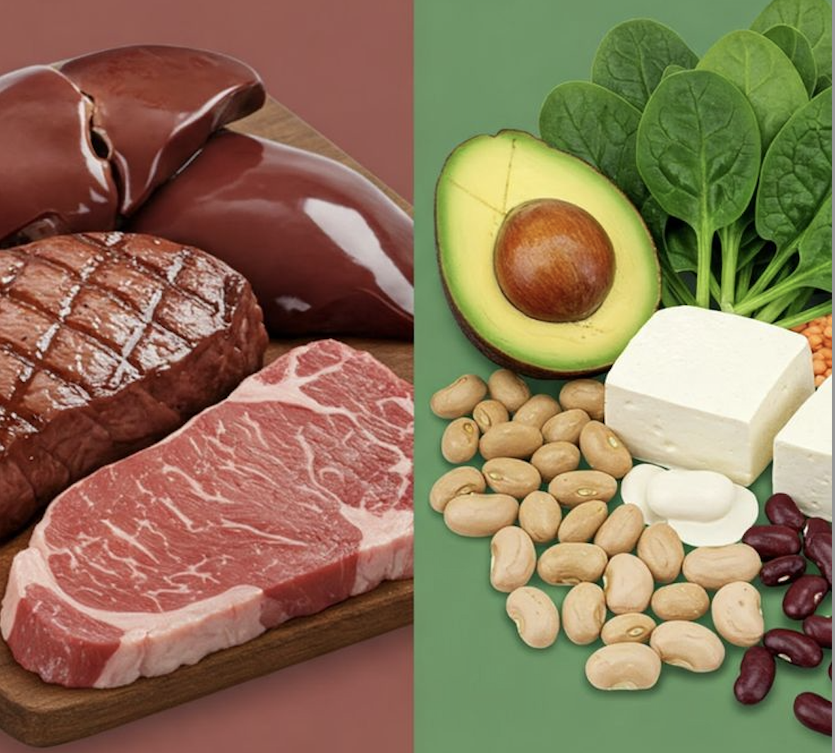 sắt heme và sắt non-heme