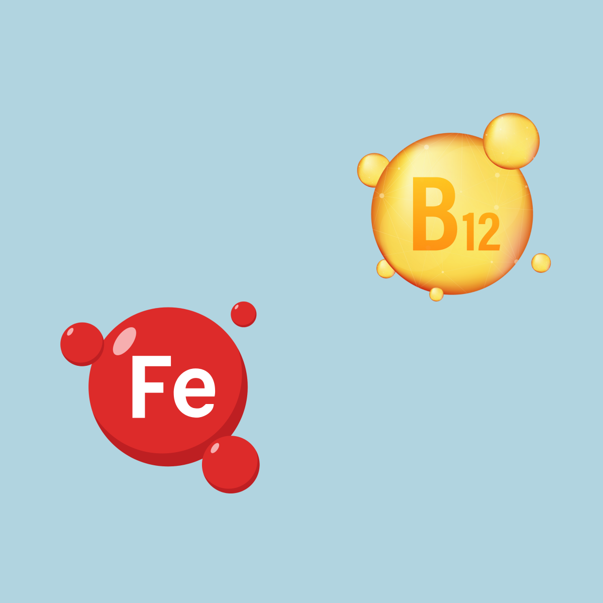 Thiếu sắt và vitamin B12 gây thiếu máu, mệt mỏi và giảm tập trung
