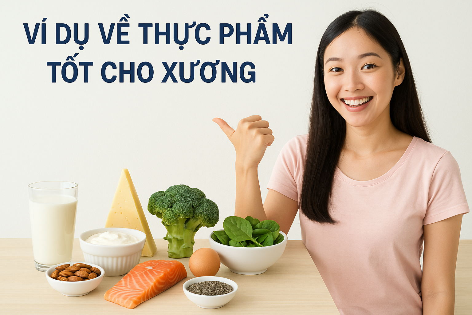 Thực phẩm tốt cho xương