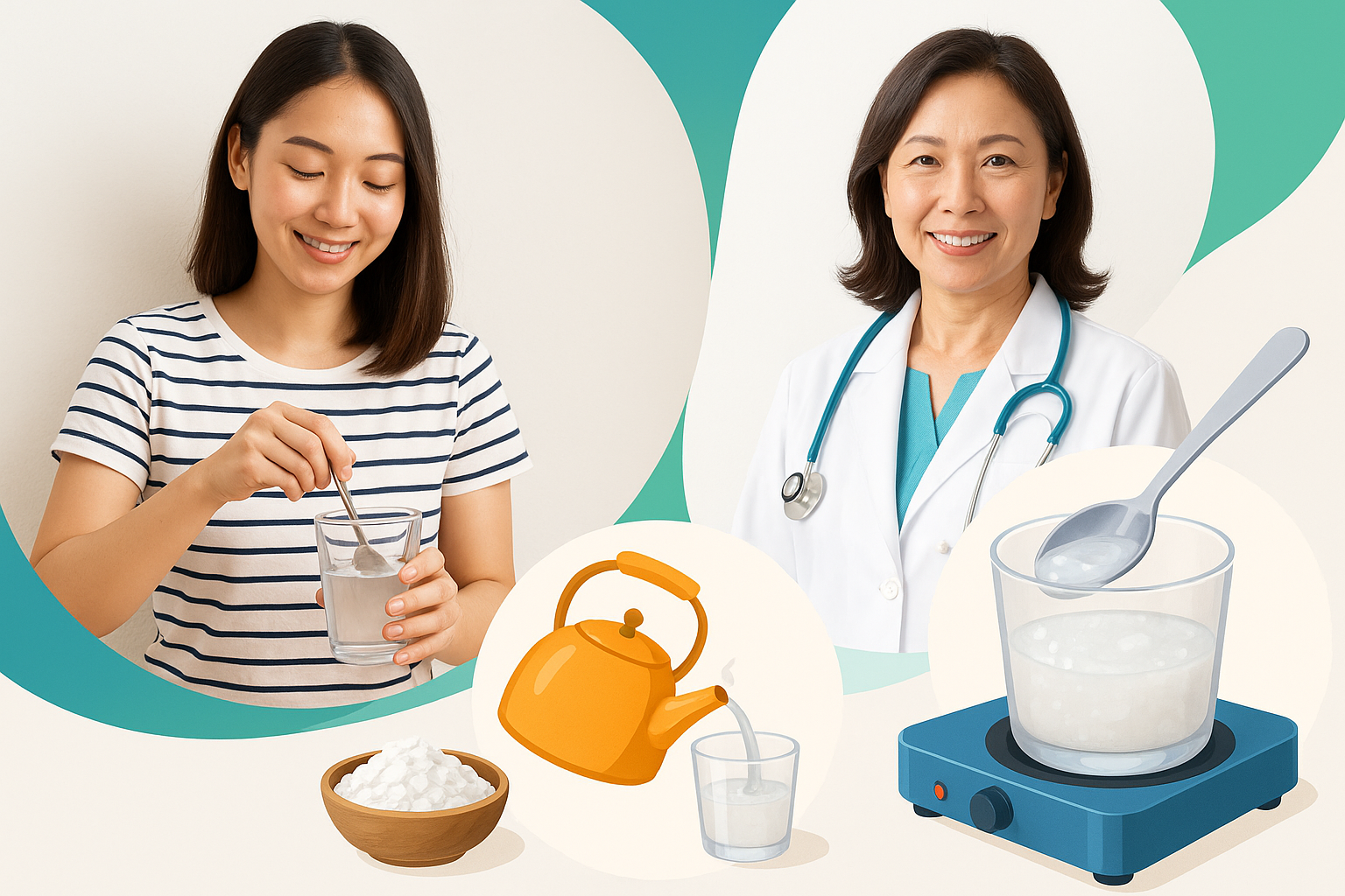 Tránh mua phải bột sắn dây giả