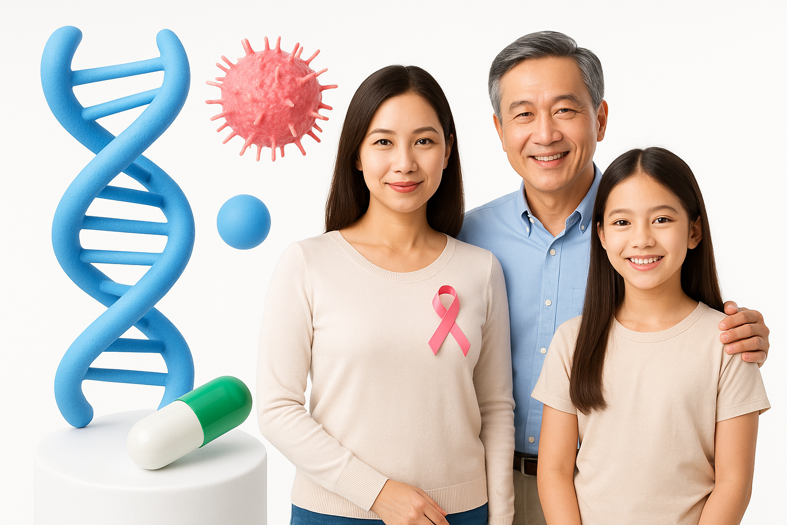 Ung thư liên quan đến các đột biến gen di truyền chỉ chiếm phần nhỏ Ung thư liên quan đến các đột biến gen di truyền chỉ chiếm phần nhỏ